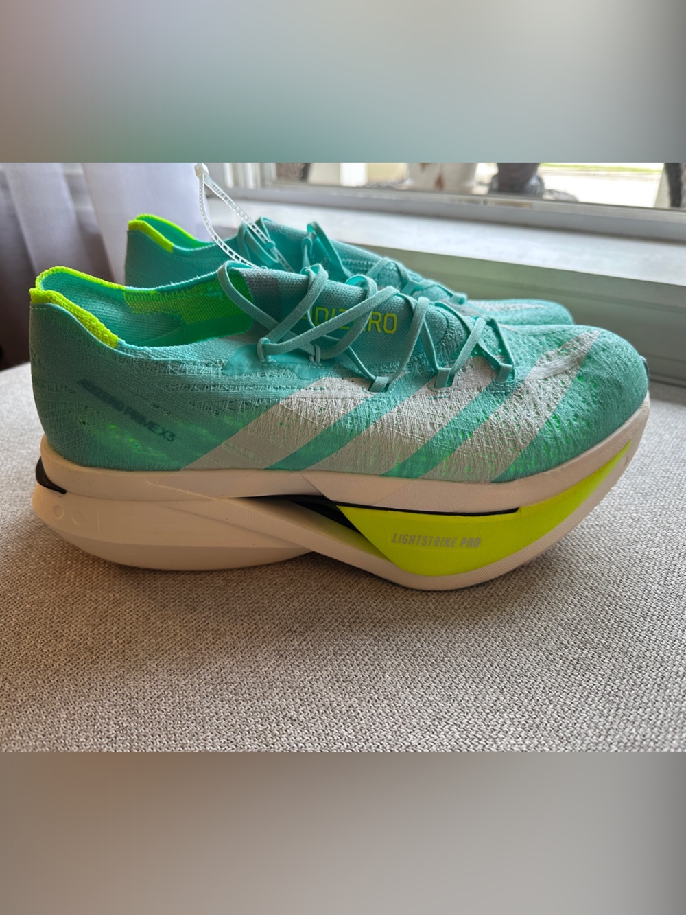 NWT Adidas Men’s Adizero Prime X3 ST size 12
